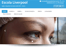 Tablet Screenshot of liverpoolschool.com.br